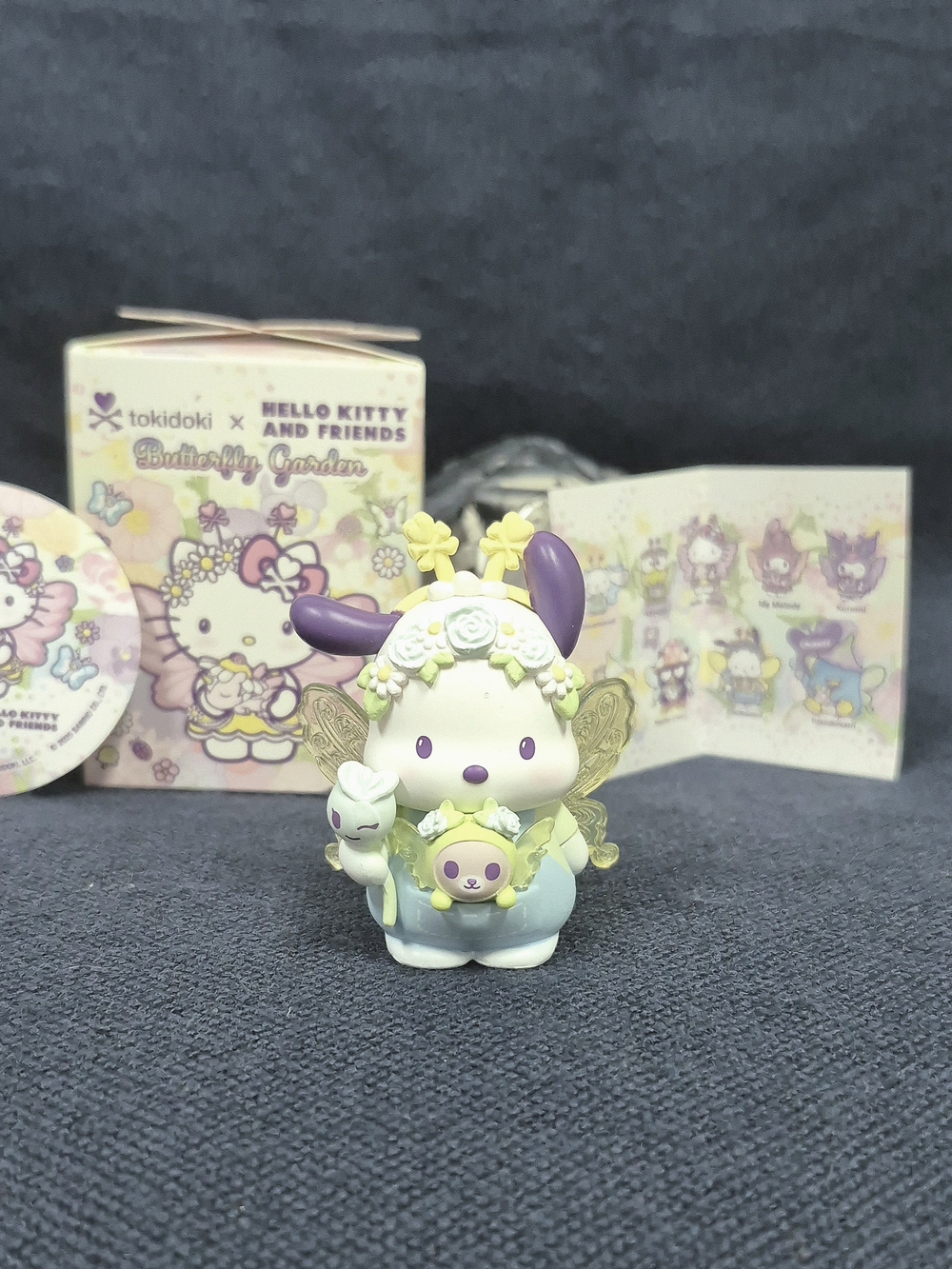 Tokidoki x Hello Kitty Butterfly Garden Figure - Pochacco